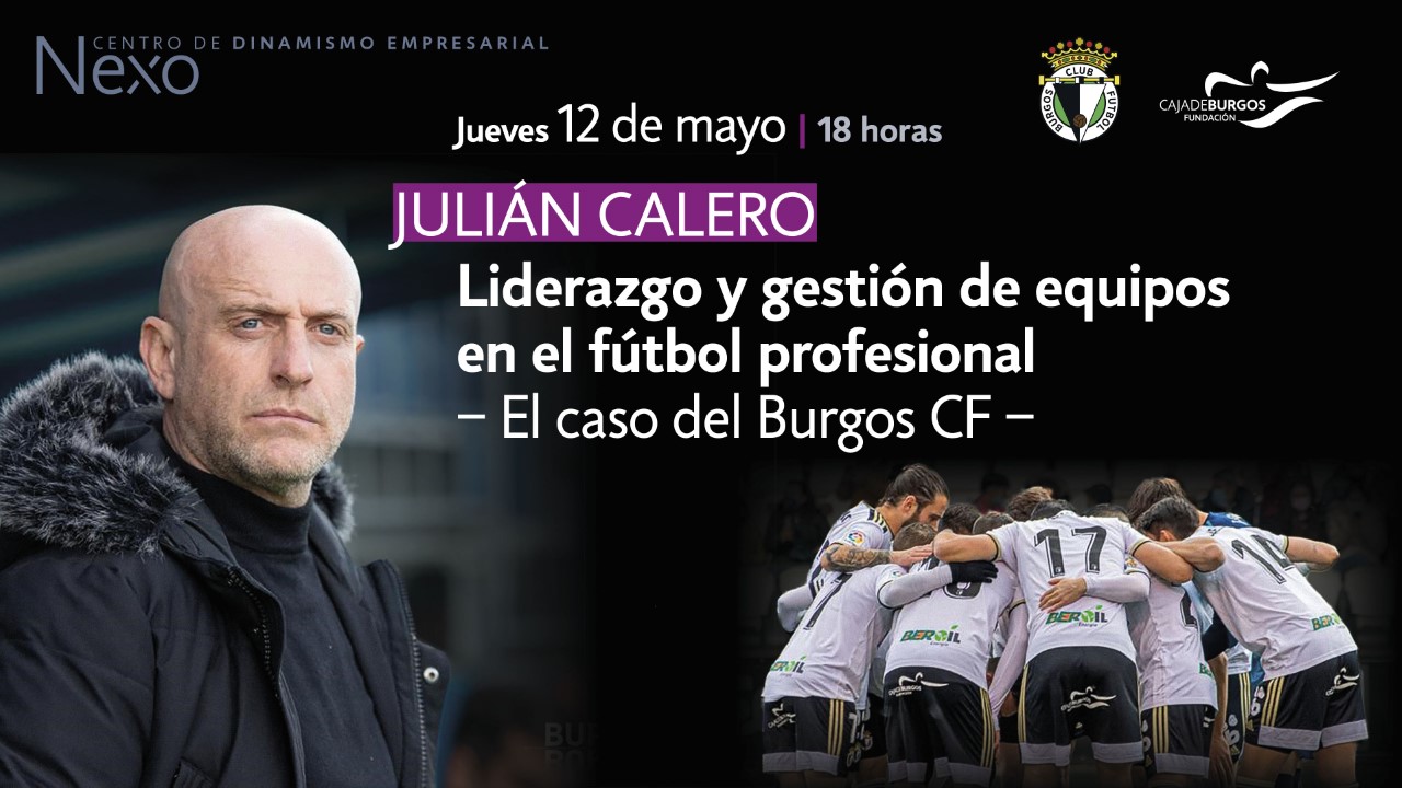 En entrenador del Burgos CF hablará sobre liderazgo en Fundación Caja de Burgos