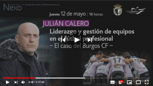Charla Julián Calero en canal Youtube de Fundación Caja de Burgos